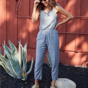 Toad&Co Blue Jumpsuit